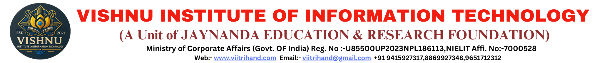 VISHNU INSTITUTE OF INFORMATION TECHNOLOGY